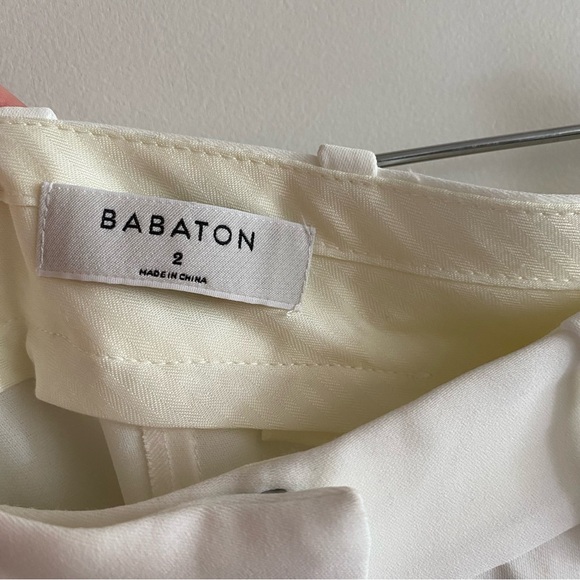 🍂fall drop🍂 Aritzia Babaton effortless pants white birch - Picture 6 of 11